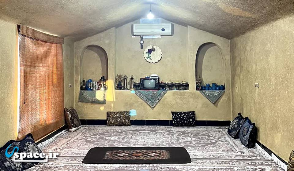 نمای داخلی اتاق یاس 4 اقامتگاه بوم گردی پاریو - جم - روستای پشتو
