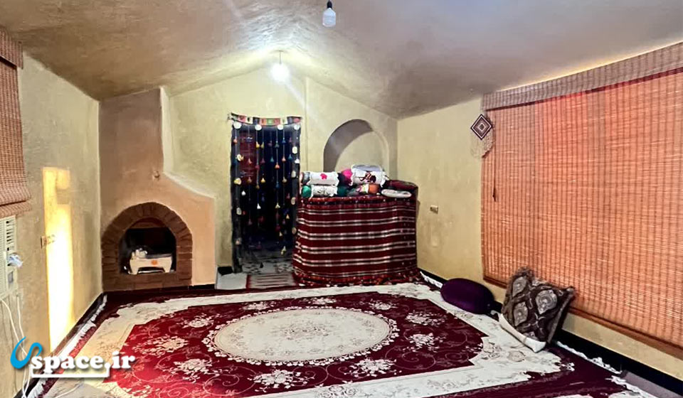 نمای داخلی اتاق یاس 5 اقامتگاه بوم گردی پاریو - جم - روستای پشتو